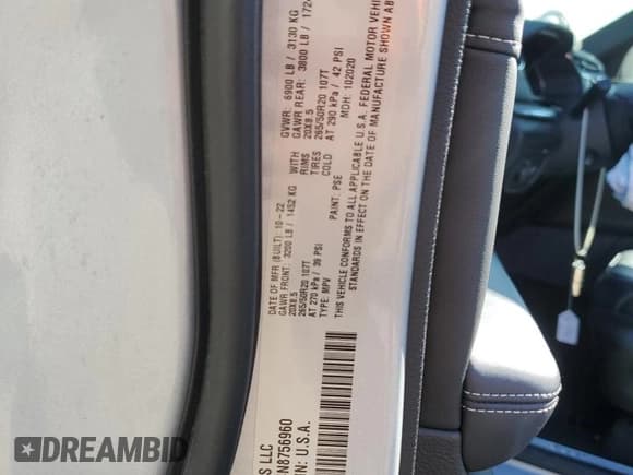 ✅ 2022 Jeep Grand Cherokee Overland • VIN: 1C4RJYD64N8756960 • Lot: 69174624. Listed on Copart with 23,249 mi. Free auction sales archive from the USA and detailed vehicle history report at DreamBid. Image 15.