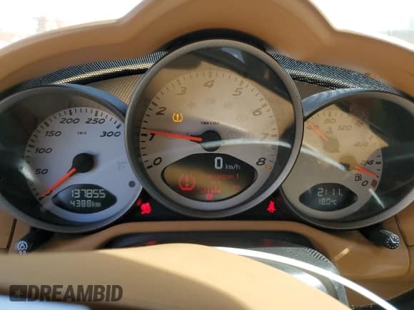 ✅ 2008 Porsche Cayman S Design Edition • VIN: WP0AB29818U780341 • Лот: 85075125. Опубликован ранее на Copart с пробегом 137 855 миль. Бесплатный доступ к архиву аукционных продаж из США и подробный отчёт об истории автомобиля на DreamBid. Изображение 9.