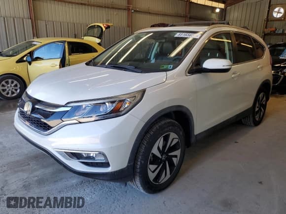 ✅ 2016 Honda CR-V Touring • VIN: 5J6RM4H91GL108295 • Lot: 85165655. Listed on Copart with 48,661 mi. Free auction sales archive from the USA and detailed vehicle history report at DreamBid. Image 1.