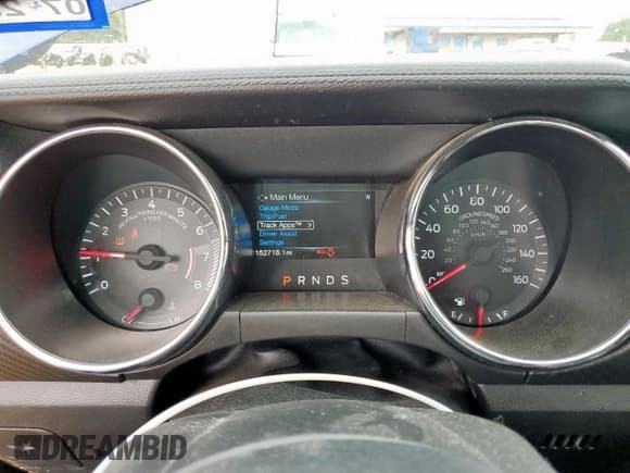 ✅ 2016 Ford Mustang V6 • VIN: 1FA6P8AM5G5252075 • Lot: 57176625. Listed on Copart with 152,718 mi. Free auction sales archive from the USA and detailed vehicle history report at DreamBid. Image 9.