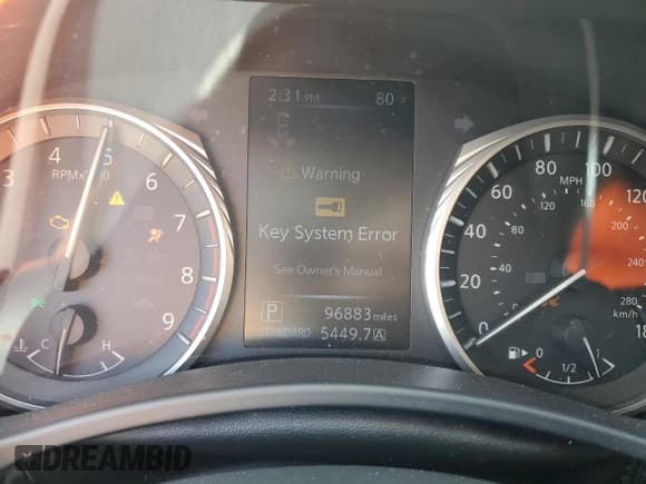 ✅ 2020 Infiniti Q50 Luxe • VIN: JN1EV7AP0LM205023 • Lot: 82580325. Listed on Copart with 96,883 mi. Free auction sales archive from the USA and detailed vehicle history report at DreamBid. Image 9.