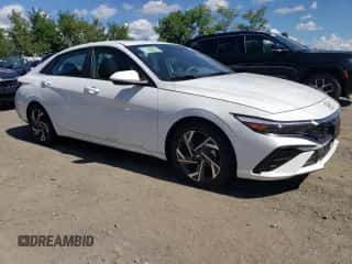 2025 Hyundai Elantra SEL Convenience z VIN KMHLS4DG3SU894279, wystawiony jako Copart lot #71659955 z przebiegiem 15 mil mil oraz Szkoda całkowita • Salvage title. Historia ofert i sprzedaży dostępna na DreamBid. Obrazek 4.