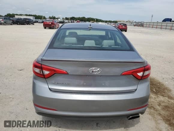 2017 Hyundai Sonata SE with VIN 5NPE24AF8HH589839, listed as a Copart auction lot 81138105 with 105,933 mi miles and Salvage title. Bid and sale history available at DreamBid. Image 6.