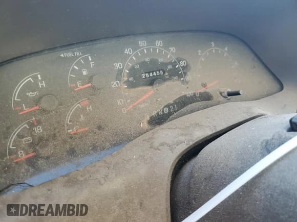 ✅ 2000 Ford F-250 XL • VIN: 1FTNW20S2YEB68710 • Lot: 44206395. Listed on Copart with 254,455 mi. Free auction sales archive from the USA and detailed vehicle history report at DreamBid. Image 9.