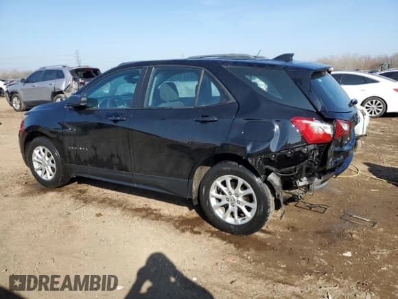 ✅ 2020 Chevrolet Equinox LS • VIN: 2GNAXHEV7L6151388 • Lot: 48485915. Listed on Copart with 82,812 mi. Free auction sales archive from the USA and detailed vehicle history report at DreamBid. Image 2.