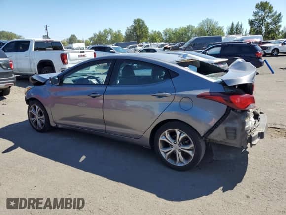 2016 Hyundai Elantra Limited z VIN KMHDH4AE1GU646187, wystawiony jako Copart lot #69863935 z przebiegiem 116 440 mil mil oraz Szkoda całkowita • Salvage title. Historia ofert i sprzedaży dostępna na DreamBid. Obrazek 2.
