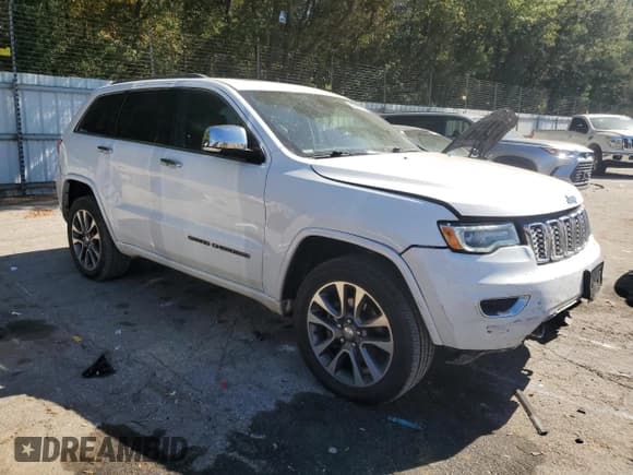 ✅ 2018 Jeep Grand Cherokee High Altitude • VIN: 1C4RJFCG6JC355593 • Lot: 85868595. Listed on Copart with 123,862 mi. Free auction sales archive from the USA and detailed vehicle history report at DreamBid. Image 4.