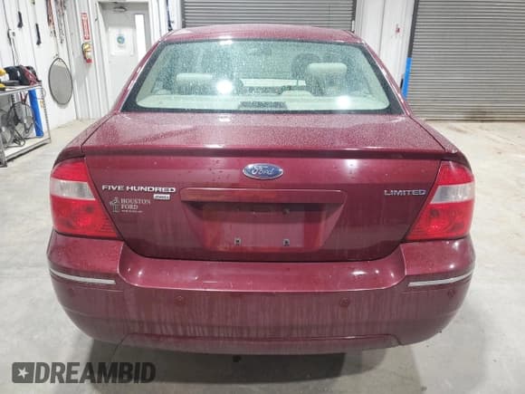 ✅ 2006 Ford Five Hundred Limited • VIN: 1FAHP28176G111223 • Лот: 55824555. Опубликован ранее на Copart с пробегом Не указан. Бесплатный доступ к архиву аукционных продаж из США и подробный отчёт об истории автомобиля на DreamBid. Изображение 6.