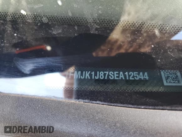 ✅ 2025 Ford Expedition Max Active • VIN: 1FMJK1J87SEA12544 • Lot: 58323735. Listed on Copart with 3,114 mi. Free auction sales archive from the USA and detailed vehicle history report at DreamBid. Image 12.