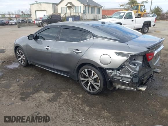 ✅ 2016 Nissan Maxima SV • VIN: 1N4AA6AP7GC386303 • Lot: 43712123. Listed on IAAI with 135,238 mi. Free auction sales archive from the USA and detailed vehicle history report at DreamBid. Image 3.