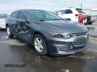 2018 Chevrolet Malibu LS with VIN 1G1ZB5ST8JF111022, listed as a IAAI auction lot 43080192 with 108,127 mi miles and . Bid and sale history available at DreamBid. Image 1.