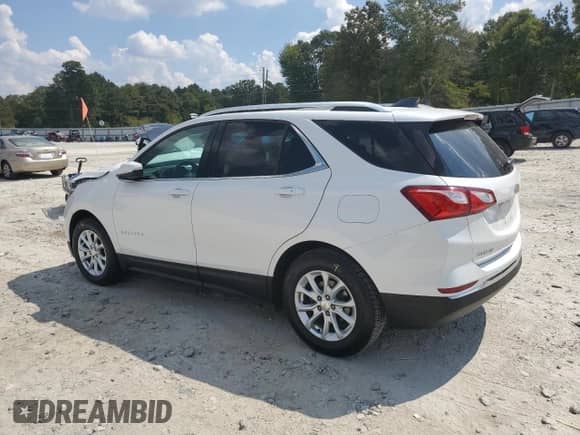 2019 Chevrolet Equinox LT with VIN 2GNAXKEV9K6288957, listed as a Copart auction lot 81373605 with 58,114 mi miles and Salvage title. Bid and sale history available at DreamBid. Image 2.