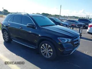 ✅ 2020 Mercedes-Benz GLE 450 • VIN: 4JGFB5KBXLA255894 • Lot: 43225459. Listed on IAAI with 37,536 mi. Free auction sales archive from the USA and detailed vehicle history report at DreamBid. Image 1.