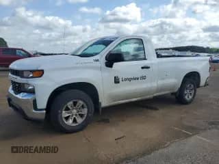 2022 Chevrolet Silverado 1500 Work Truck z VIN 3GCNWAED5NG156284, wystawiony jako Copart lot #53238345 z przebiegiem 44 476 mil mil oraz Szkoda całkowita • Salvage title. Historia ofert i sprzedaży dostępna na DreamBid. Obrazek 1.