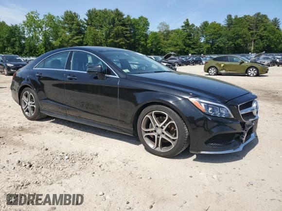 ✅ 2016 Mercedes-Benz CLS 400 • VIN: WDDLJ6HB9GA177322 • Lot: 58513165. Listed on Copart with 96,742 mi. Free auction sales archive from the USA and detailed vehicle history report at DreamBid. Image 4.