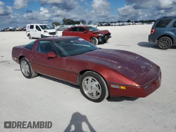 1988 Chevrolet Corvette with VIN 1G1YY2185J5120174, listed as a Copart auction lot 44314235 with 85,341 mi miles and Non repairable. Bid and sale history available at DreamBid. Image 4.