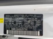 ✅ 2020 Hyundai Kona SEL • VIN: KM8K22AA9LU557763 • Лот: 62048093. Опубликован ранее на Copart с пробегом 18 483 миль. Бесплатный доступ к архиву аукционных продаж из США и подробный отчёт об истории автомобиля на DreamBid. Изображение 14.