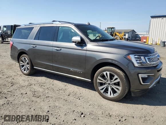 ✅ 2021 Ford Expedition Max Platinum • VIN: 1FMJK1MT3MEA81654 • Lot: 69578635. Listed on Copart with 38,441 mi. Free auction sales archive from the USA and detailed vehicle history report at DreamBid. Image 4.
