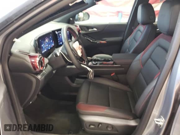 2025 Chevrolet Equinox AWD RS with VIN 3GNAXTEG3SL125918, listed as a Copart auction lot 60093845 with 6,117 mi miles and Salvage title. Bid and sale history available at DreamBid. Image 7.
