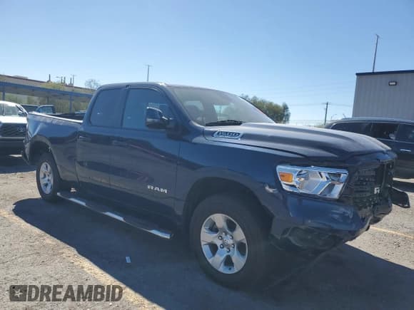 ✅ 2023 Ram 1500 Big Horn • VIN: 1C6SRFBT5PN554969 • Lot: 85600755. Listed on Copart with 25,554 mi. Free auction sales archive from the USA and detailed vehicle history report at DreamBid. Image 4.