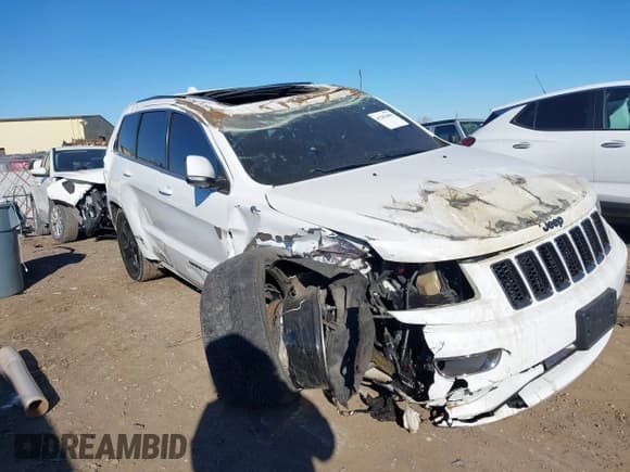 ✅ 2016 Jeep Grand Cherokee Overland • VIN: 1C4RJFCT0GC376462 • Lot: 41283606. Listed on IAAI with Not provided. Free auction sales archive from the USA and detailed vehicle history report at DreamBid. Image 6.