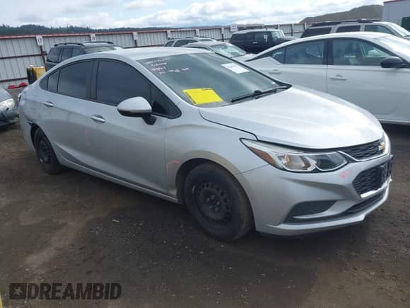 2017 Chevrolet Cruze LS с VIN 1G1BB5SM3H7280525, выставлен на аукционе IAAI как лот 42300497 с пробегом 70 890 миль миль и . История ставок и продаж доступна на DreamBid. Изображение 1.