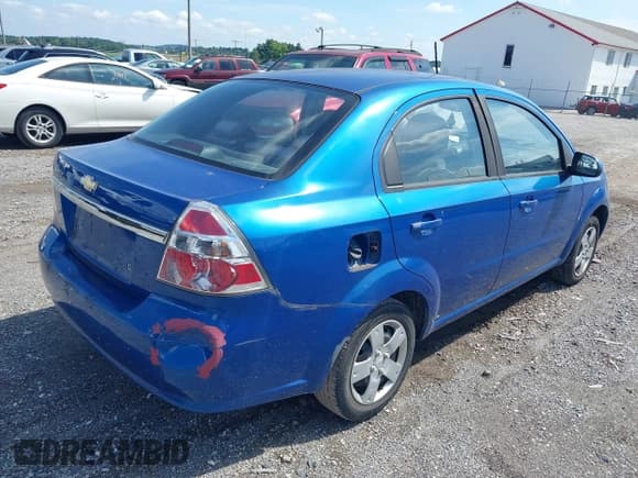 ✅ 2009 Chevrolet Aveo 1LT • VIN: KL1TD56E59B337225 • Lot: 42740224. Listed on IAAI with 230,135 mi. Free auction sales archive from the USA and detailed vehicle history report at DreamBid. Image 4.