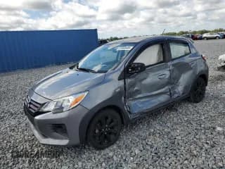 ✅ 2023 Mitsubishi Mirage Black Edition • VIN: ML32AWHJ9PH007114 • Lot: 81940405. Listed on Copart with 384 mi. Free auction sales archive from the USA and detailed vehicle history report at DreamBid. Image 1.