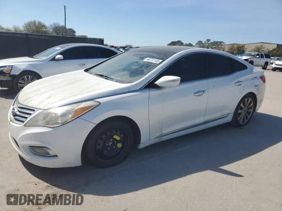 2012 Hyundai Azera с VIN KMHFH4JG7CA117199, выставлен на аукционе Copart как лот 46731145 с пробегом 106 758 миль миль и Чистый • Clean title. История ставок и продаж доступна на DreamBid. Изображение 1.