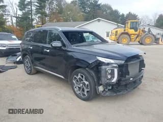 ✅ 2021 Hyundai Palisade Calligraphy • VIN: KM8R74HE6MU323330 • Лот: 43561326. Опубликован ранее на IAAI с пробегом 46 402 миль. Бесплатный доступ к архиву аукционных продаж из США и подробный отчёт об истории автомобиля на DreamBid. Изображение 1.