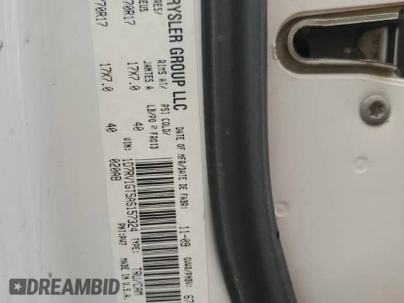 2010 Dodge 1500 SLT with VIN 1D7RV1GT5AS157324, listed as a Copart auction lot 78464954 with 104,366 mi miles and Salvage title. Bid and sale history available at DreamBid. Image 12.