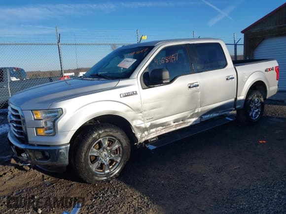 ✅ 2015 Ford F-150 XLT • VIN: 1FTEW1EG1FFC05557 • Lot: 43584157. Listed on IAAI with 218,179 mi. Free auction sales archive from the USA and detailed vehicle history report at DreamBid. Image 2.