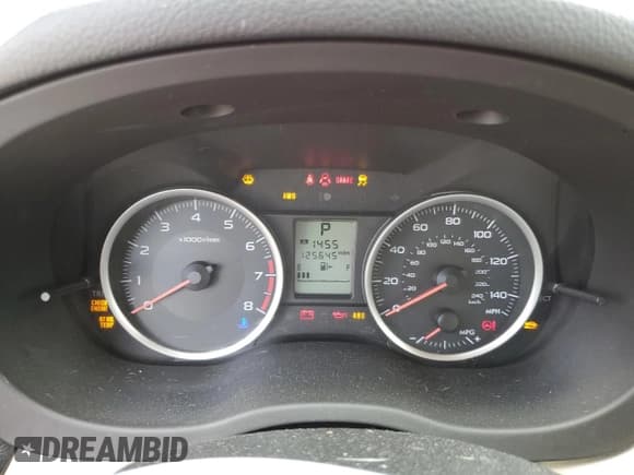 ✅ 2013 Subaru Crosstrek Premium • VIN: JF2GPACC4D2836864 • Lot: 62582805. Listed on Copart with 125,645 mi. Free auction sales archive from the USA and detailed vehicle history report at DreamBid. Image 9.