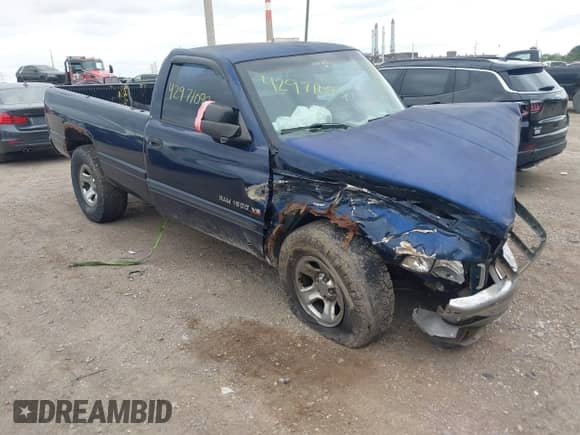 2001 Dodge 1500 with VIN 1B7HC16Z11S170010, listed as a IAAI auction lot 42971099 with Not provided miles and . Bid and sale history available at DreamBid. Image 1.