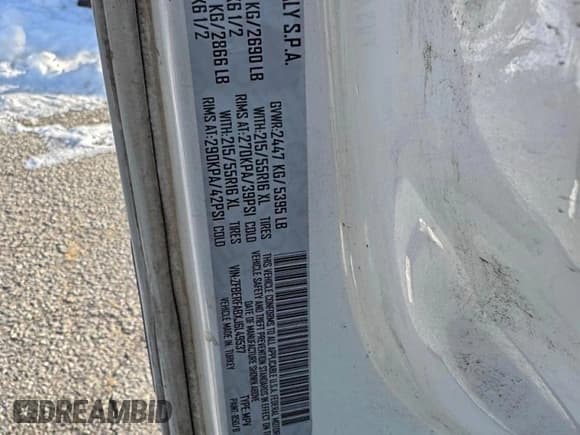 ✅ 2018 Ram ProMaster City Cargo Tradesman • VIN: ZFBERFABXJ6L49537 • Лот: 96792045. Опубликован ранее на Copart с пробегом 153 314 миль. Бесплатный доступ к архиву аукционных продаж из США и подробный отчёт об истории автомобиля на DreamBid. Изображение 10.