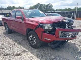 ✅ 2022 Nissan Frontier S • VIN: 1N6ED1CM4NN673279 • Lot: 41951412. Listed on IAAI with 44,529 mi. Free auction sales archive from the USA and detailed vehicle history report at DreamBid. Image 1.