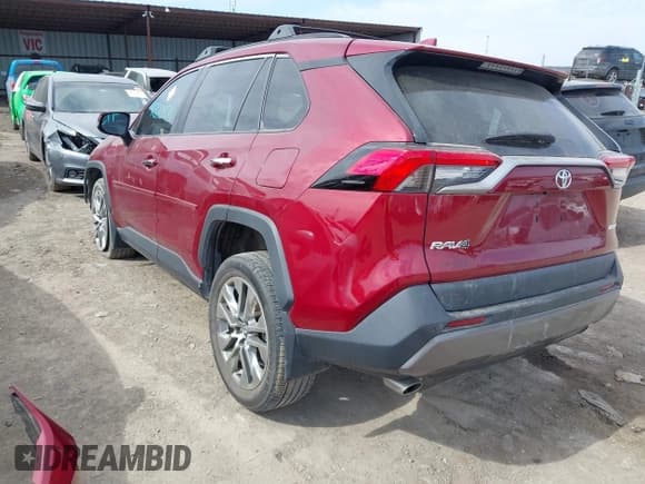 ✅ 2020 Toyota RAV4 Limited • VIN: 2T3Y1RFV4LW071161 • Lot: 41629450. Listed on IAAI with 20,587 mi. Free auction sales archive from the USA and detailed vehicle history report at DreamBid. Image 3.