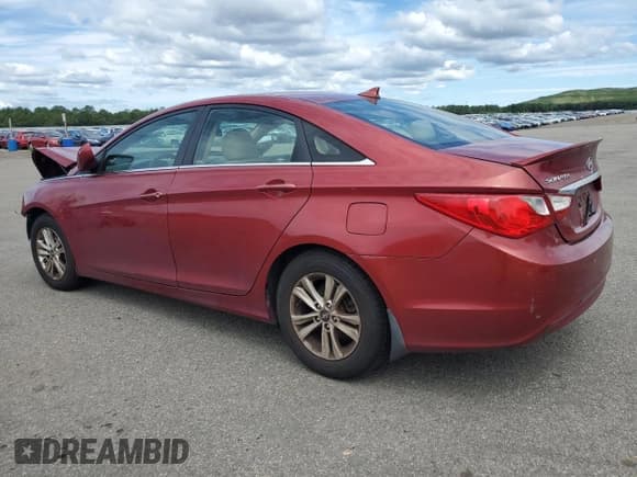 ✅ 2013 Hyundai Sonata GLS • VIN: 5NPEB4AC7DH801484 • Lot: 64798065. Listed on Copart with 84,576 mi. Free auction sales archive from the USA and detailed vehicle history report at DreamBid. Image 2.