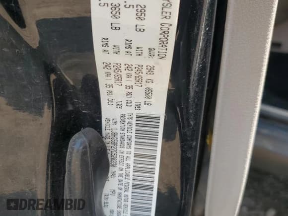 ✅ 2007 Jeep Commander Limited • VIN: 1J8HG58P27C520330 • Лот: 54595745. Опубликован ранее на Copart с пробегом 168 908 миль. Бесплатный доступ к архиву аукционных продаж из США и подробный отчёт об истории автомобиля на DreamBid. Изображение 13.