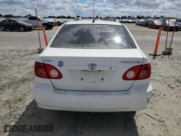 ✅ 2007 Toyota Corolla CE • VIN: JTDBR32EX70120147 • Lot: 80154385. Wystawiony na Copart z przebiegiem 225 801 mil. Bezpłatny archiwum sprzedaży aukcyjnych z USA i szczegółowy raport historii pojazdu na DreamBid. Zdjęcie 6.