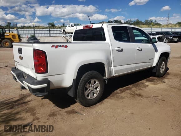 ✅ 2019 Chevrolet Colorado 4WD Work Truck • VIN: 1GCGTBEN5K1161432 • Лот: 68864974. Опубликован ранее на Copart с пробегом 83 273 миль. Бесплатный доступ к архиву аукционных продаж из США и подробный отчёт об истории автомобиля на DreamBid. Изображение 3.
