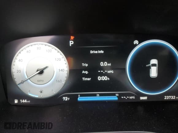 ✅ 2022 Hyundai Santa Fe Calligraphy • VIN: 5NMS5DAL6NH468249 • Lot: 72073144. Wystawiony na Copart z przebiegiem 23 732 mil. Bezpłatny archiwum sprzedaży aukcyjnych z USA i szczegółowy raport historii pojazdu na DreamBid. Zdjęcie 9.