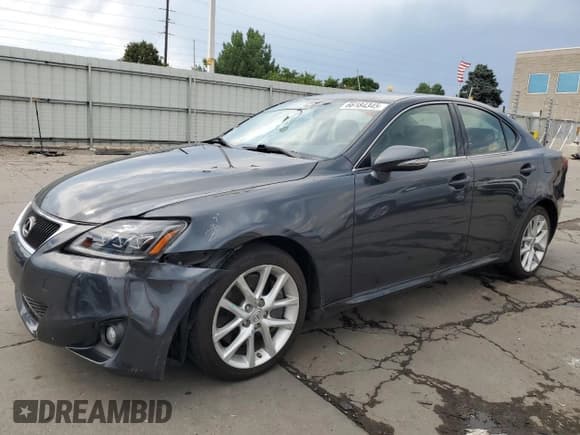 ✅ 2011 Lexus IS 350 • VIN: JTHCE5C25B5001156 • Lot: 66184345. Listed on Copart with 138,031 mi. Free auction sales archive from the USA and detailed vehicle history report at DreamBid. Image 1.
