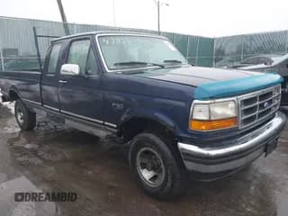 ✅ 1995 Ford F-150 • VIN: 1FTEX14N7SKA95743 • Lot: 43887724. Listed on IAAI with 247,930 mi. Free auction sales archive from the USA and detailed vehicle history report at DreamBid. Image 1.