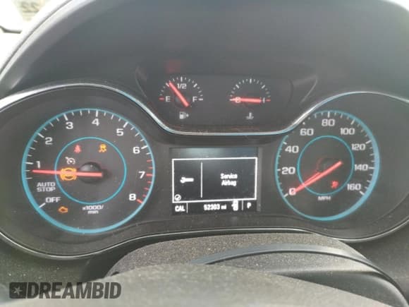 ✅ 2018 Chevrolet Cruze LT • VIN: 1G1BE5SM3J7101896 • Lot: 34337922. Listed on Copart with 52,303 mi. Free auction sales archive from the USA and detailed vehicle history report at DreamBid. Image 8.