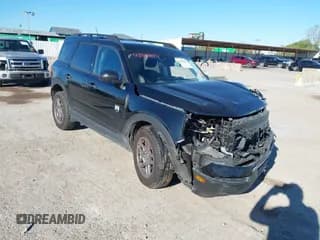 ✅ 2025 Ford Bronco Sport Big Bend • VIN: 3FMCR9BN7SRE03228 • Lot: 43583017. Listed on IAAI with 4,758 mi. Free auction sales archive from the USA and detailed vehicle history report at DreamBid. Image 1.