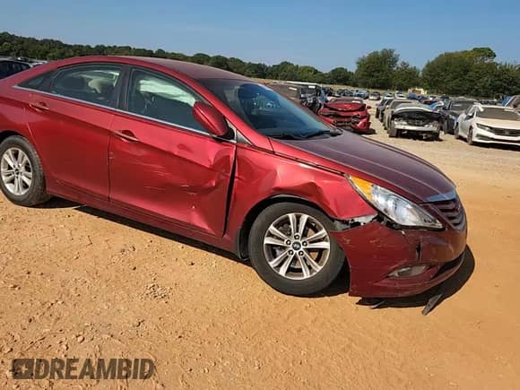 2013 Hyundai Sonata GLS with VIN 5NPEB4AC3DH619393, listed as a Copart auction lot 80090475 with 187,446 mi miles and Salvage title. Bid and sale history available at DreamBid. Image 13.