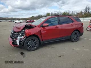 ✅ 2023 Chevrolet Equinox RS • VIN: 3GNAXMEG4PS160356 • Lot: 86848355. Wystawiony na Copart z przebiegiem 12 811 mil. Bezpłatny archiwum sprzedaży aukcyjnych z USA i szczegółowy raport historii pojazdu na DreamBid. Zdjęcie 1.