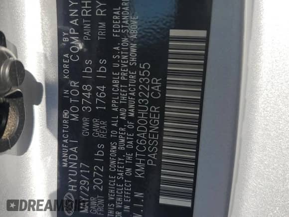 ✅ 2017 Hyundai Veloster Value Edition • VIN: KMHTC6AD0HU322355 • Lot: 84377585. Wystawiony na Copart z przebiegiem 91 618 mil mil. Skorzystaj z bezpłatnego archiwum sprzedaży aukcyjnych z USA i zobacz szczegółowy raport historii pojazdu na DreamBid. Zdjęcie 12.