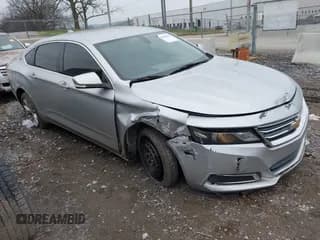 ✅ 2015 Chevrolet Impala LT • VIN: 1G1125S31FU131404 • Lot: 43860649. Listed on IAAI with 134,955 mi. Free auction sales archive from the USA and detailed vehicle history report at DreamBid. Image 1.